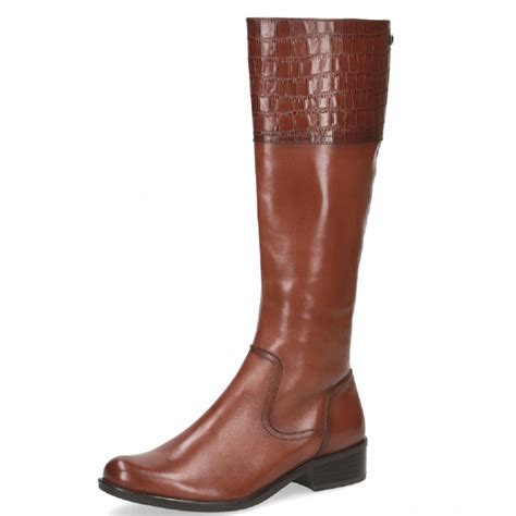 caprice boots brown
